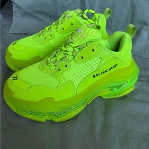 BALENCIAGA Triple S 'Clear Sole' Chunky Sneakers